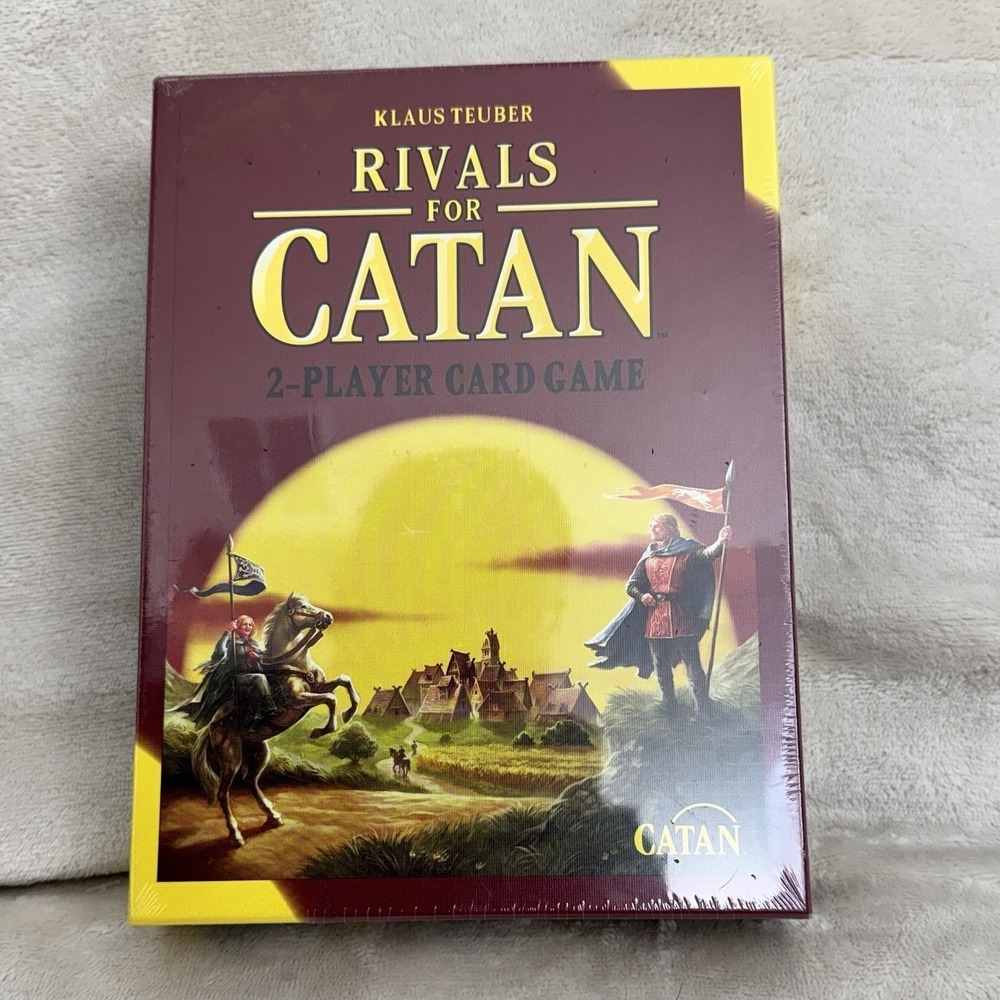 Catan‎ Rivals for Catan 2 Player Card Game Strategy Game New Factory Sealed